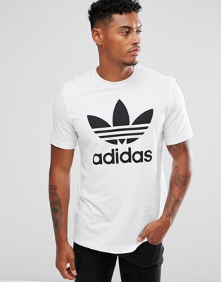 adidas originals t shirt with trefoil logo