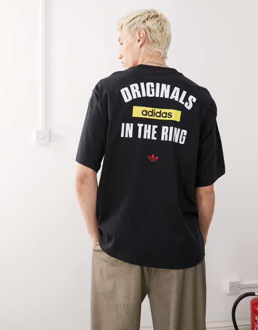 adidas Originals – T-shirt z grafiką z napisem „In The Ring”