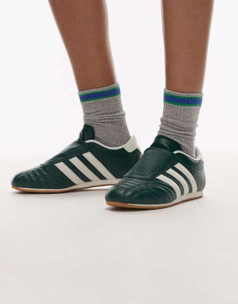 adidas Originals - Taekwondo - Baskets - Vert foncé et blanc - view 1