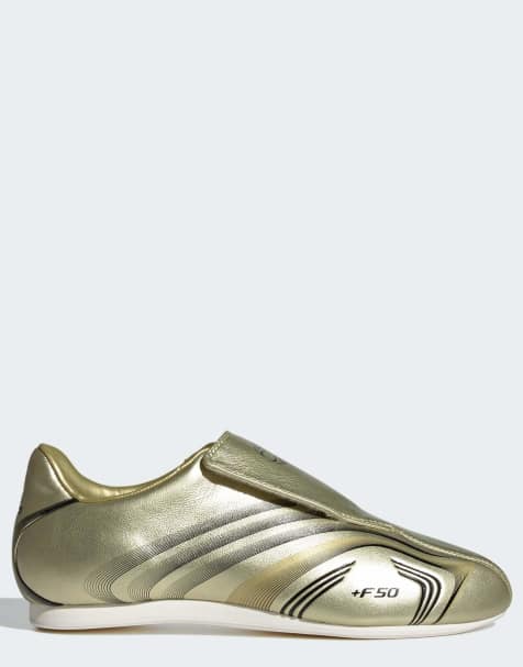 adidas Originals Taekwondo F50 sneakers i guld - view 1