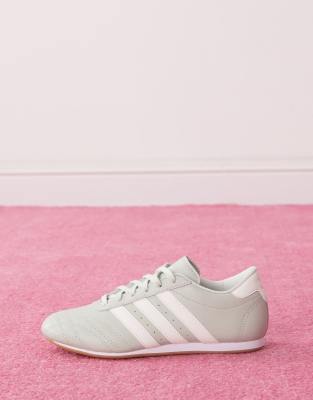 adidas Originals Taekwondo lace sneakers in light green