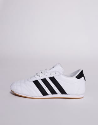 adidas Originals Taekwondo lace-up sneakers in white and black