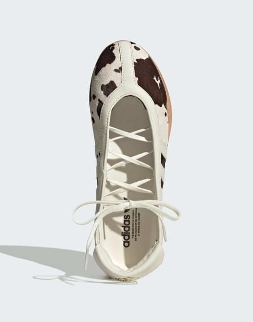 adidas Originals – Taekwondo Mei – Ballerinas mit Kuhfleckenmuster, 3 von 5