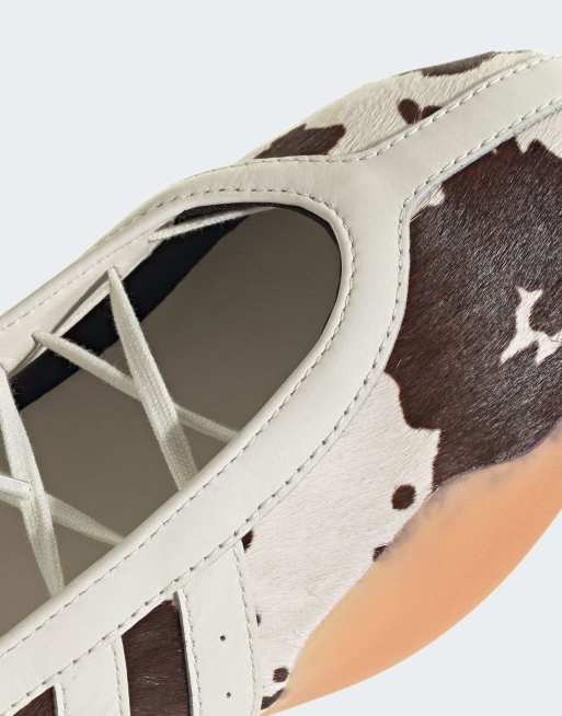 adidas Originals – Taekwondo Mei – Ballerinas mit Kuhfleckenmuster, 5 von 5