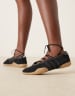 adidas Originals Taekwondo Mei ballet flats in black