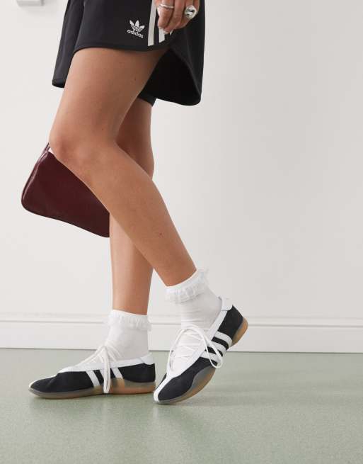 adidas Originals Taekwondo Mei ballet flats in black