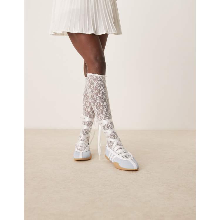 バレエ adidas originals TAEKWONDO MEI BALLET 23 Adidas Originals Taekwondo Mei Ballet Women's in Cloud White