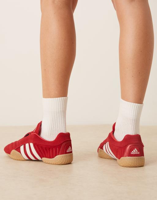 adidas Originals Taekwondo Mei Elite sneakers in red | ASOS