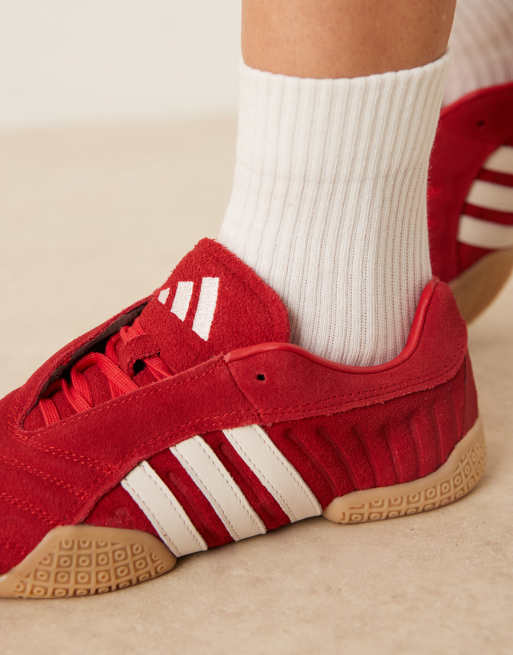 adidas Originals Taekwondo Mei Elite sneakers in red | ASOS