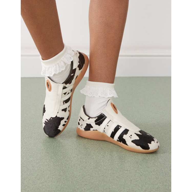 adidas Originals Taekwondo Mei sneakers in cow print | ASOS