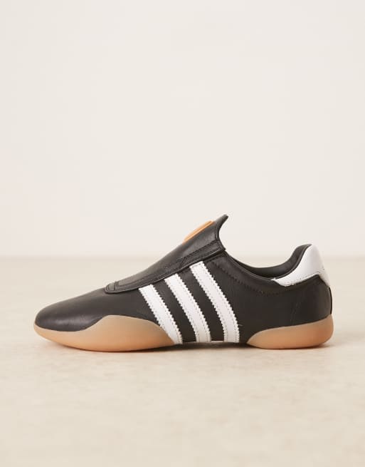 adidas Originals Taekwondo Mei trainers in black and white