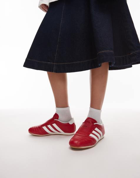 adidas Originals – Taekwondo – Röda och via sneakers - view 1