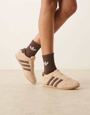 adidas Originals - Taekwondo - Sneaker in Hellbraun