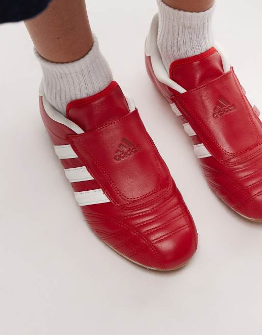 adidas Originals – Taekwondo – Sneaker in Rot und Weiß, 3 von 5