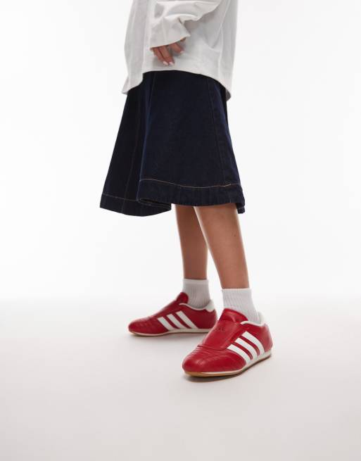 adidas Originals – Taekwondo – Sneaker in Rot und Weiß, 5 von 5