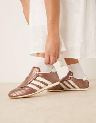 Adidas Originals Taekwondo Sneakers In Brown