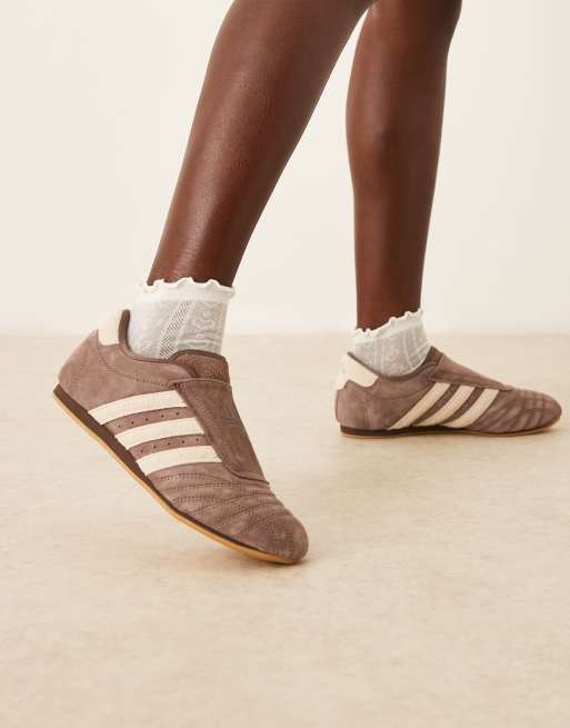 adidas Originals Taekwondo sneakers in brown