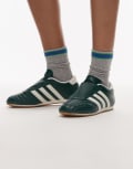 [adidas Originals] adidas Originals Taekwondo sneakers in dark green and white 36 Dark green