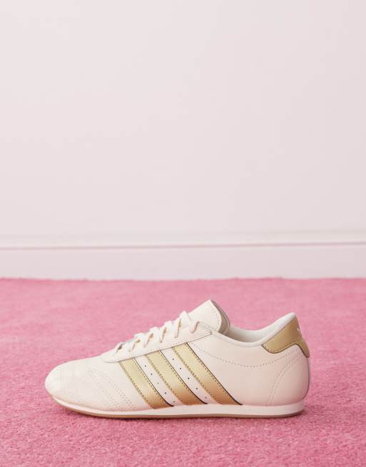 ★adidas★ Taekwondo Race Cream White Gold llic JQ0570 WMNS) adidas Taekwondo 'Cream White Gold Metallic' JQ0570