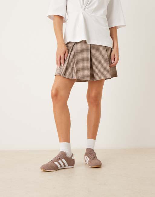 adidas Originals - Taekwondo - Sneakers stringate marroni e bianche, 5 di 5
