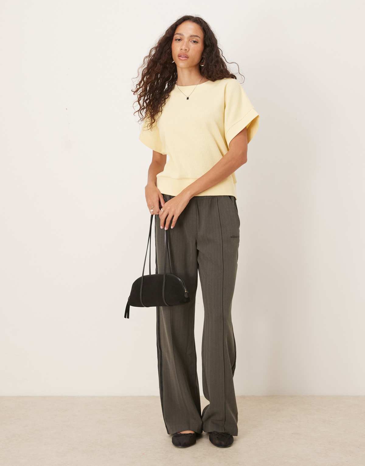 adidas Originals Tailored pants in shadow olive