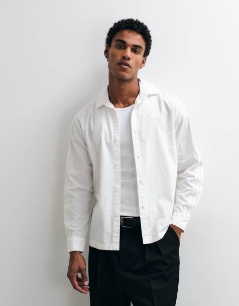 adidas Originals tailored shirt in white - view 1