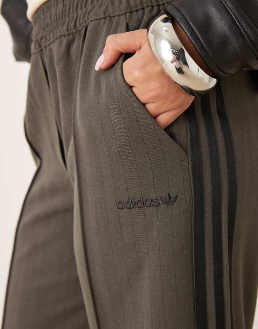 adidas Originals tailored track pants in brown and black | ASOS