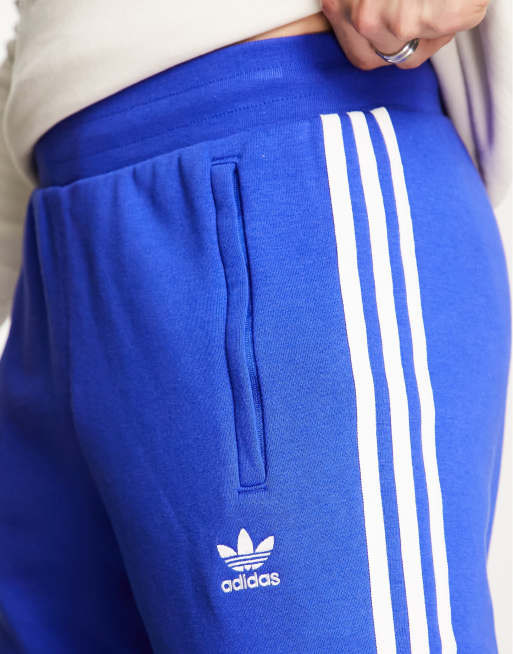 Adidas pants blue online stripes