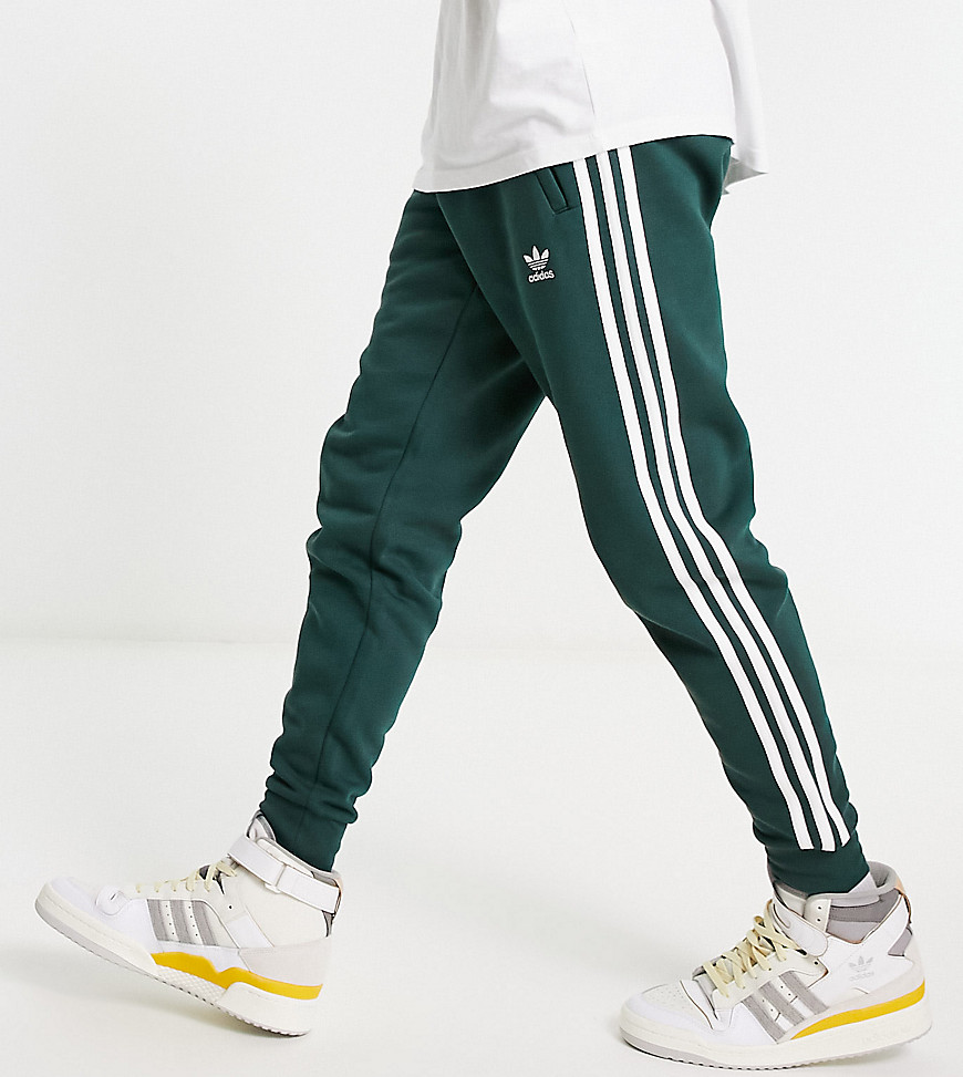 adidas Originals Tall adicolor 3-Stripes sweatpants in mineral green