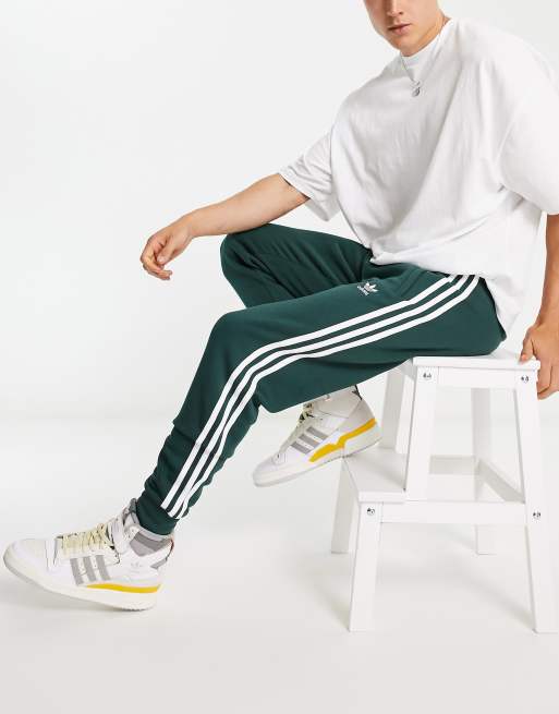 Adidas mineral green track pants outlet