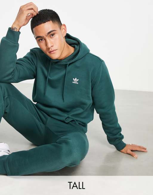 adidas Originals Tall essentials hoodie in mineral green | ASOS