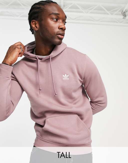 adidas Originals Tall Essentials hoodie in purple