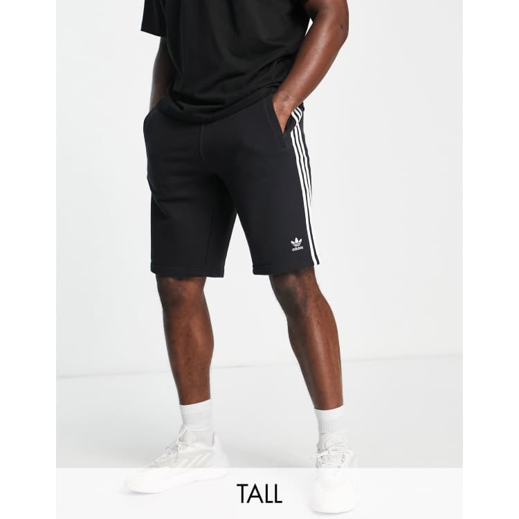 Pantaloncini adidas neri strisce 2025 bianche