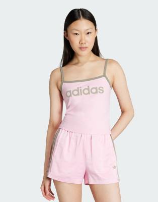 adidas Originals - Tanktop in authentischem Rosa