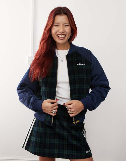 ★正規品★ 【ADIDAS Originals】 TARTAN COLLEGIATE JACKET adidas Originals tartan jacket | ASOS
