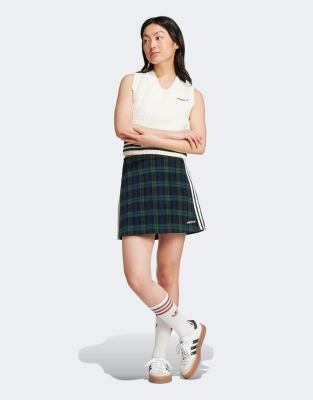☆人気☆【ADIDAS】☆Corduroy Tartan Skir.t☆ミニスカート CLOTHING - Corduroy Tartan Skirt - Beige | adidas Kuwait