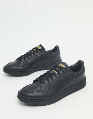 adidas team court black