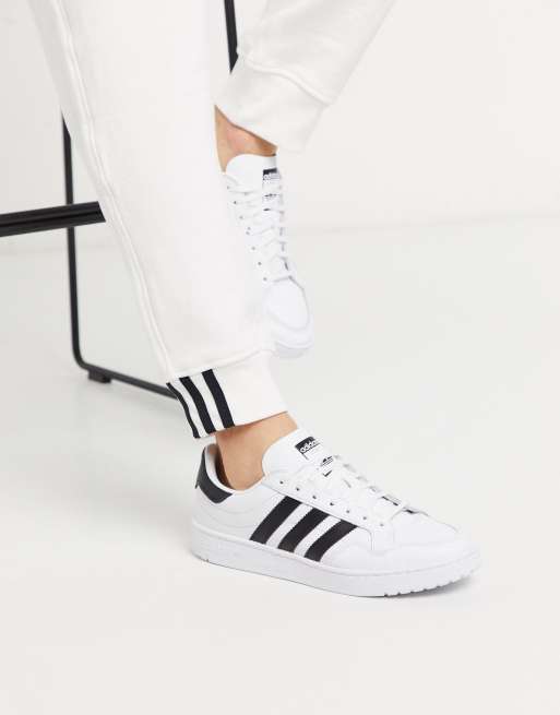 adidas Originals team court sneakers in white