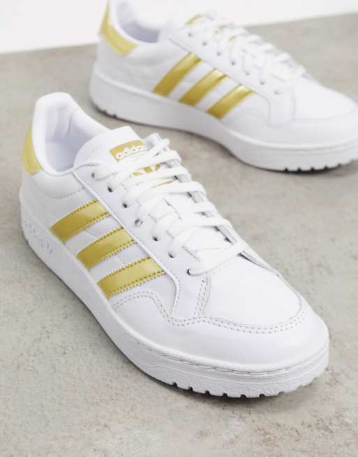 adidas Originals Team Court sneakers white | in ASOS