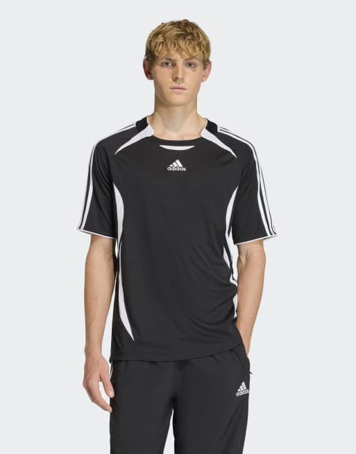 adidas Originals – Teamgeist Adicolor – Czarny T-shirt