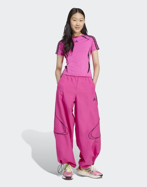 adidas Originals Teamgeist adicolor oversized woven track pant in
