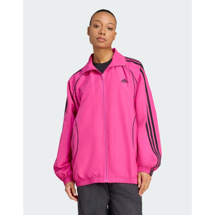 adidas Originals Teamgeist adicolor oversized woven track top in