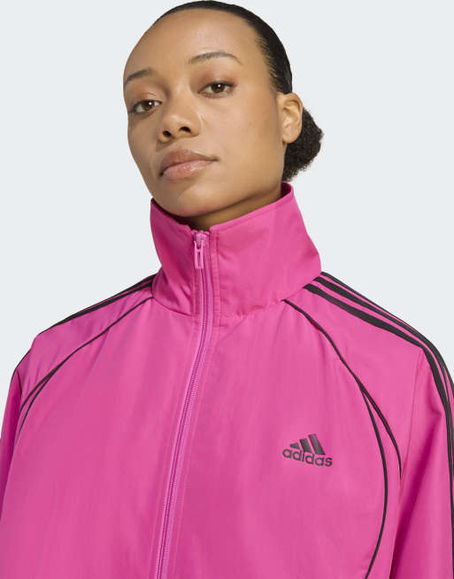 adidas Originals Teamgeist adicolor oversized woven track top in