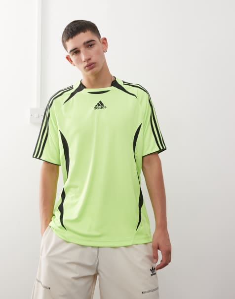 adidas Originals - Teamgeist - adicolor - T-shirt in groen / zwart - view 1