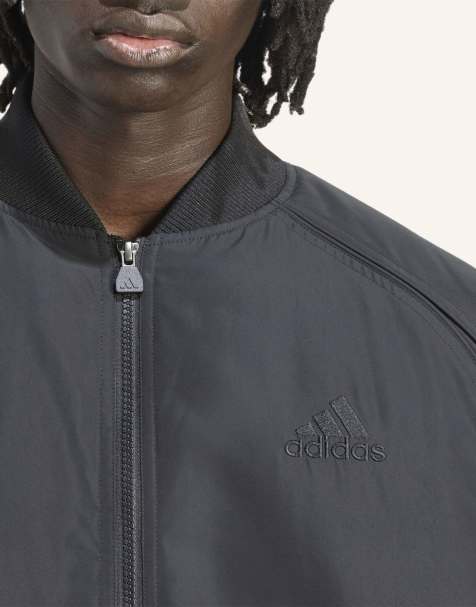 adidas Originals Teamgeist padded jacket in black - view 1