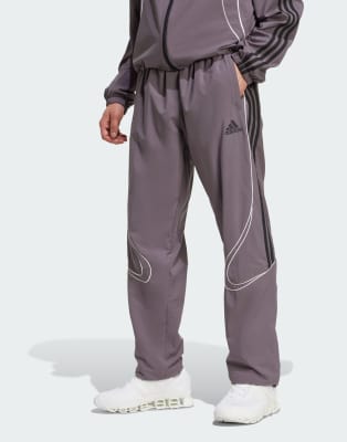 adidas Originals - Teamgeist - Pantalon de survêtement - Gris/noir