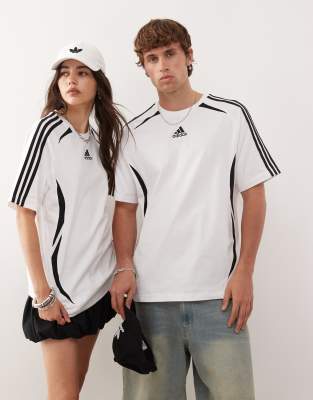 [adidas Originals] adidas Originals Teamgeist t-shirt in white L white