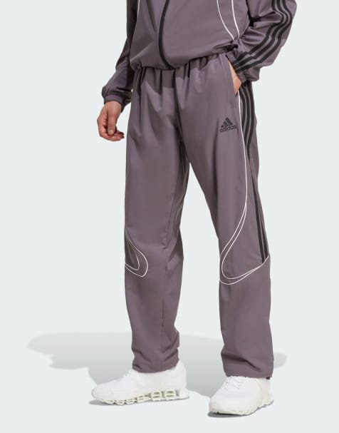 adidas Originals - Teamgeist - Trainingsbroek in grijs en zwart - view 1