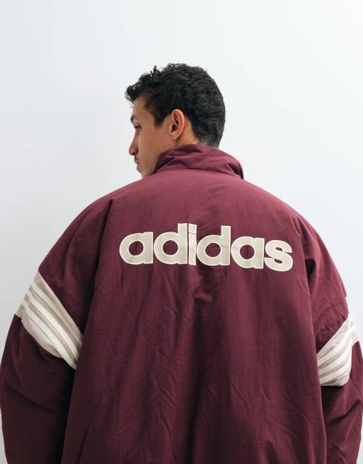 adidas Originals Teamjacke in Burgunderrot, 2 von 5