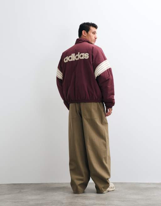 adidas Originals Teamjacke in Burgunderrot, 5 von 5